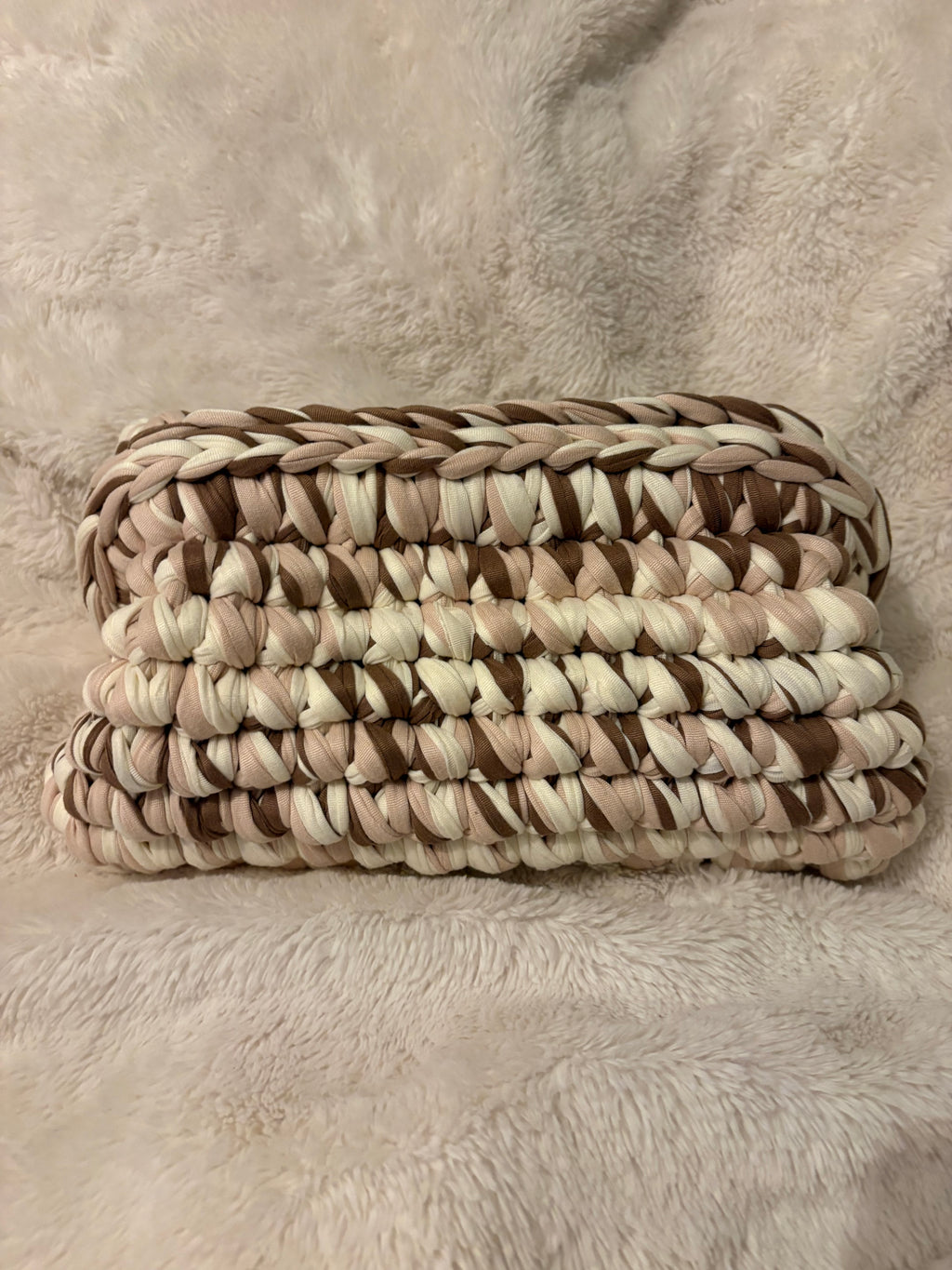 Small Neutral Clutch Bag