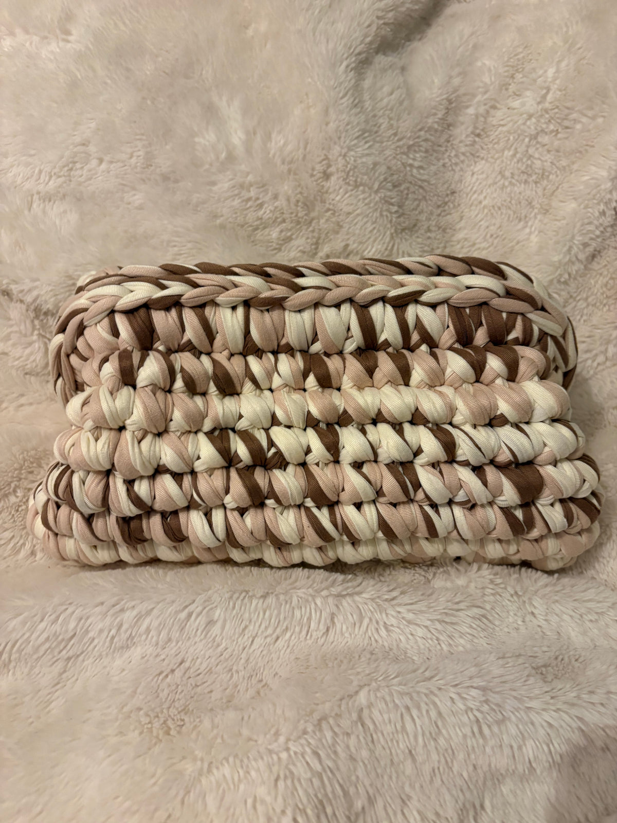 Small Neutral Clutch Bag