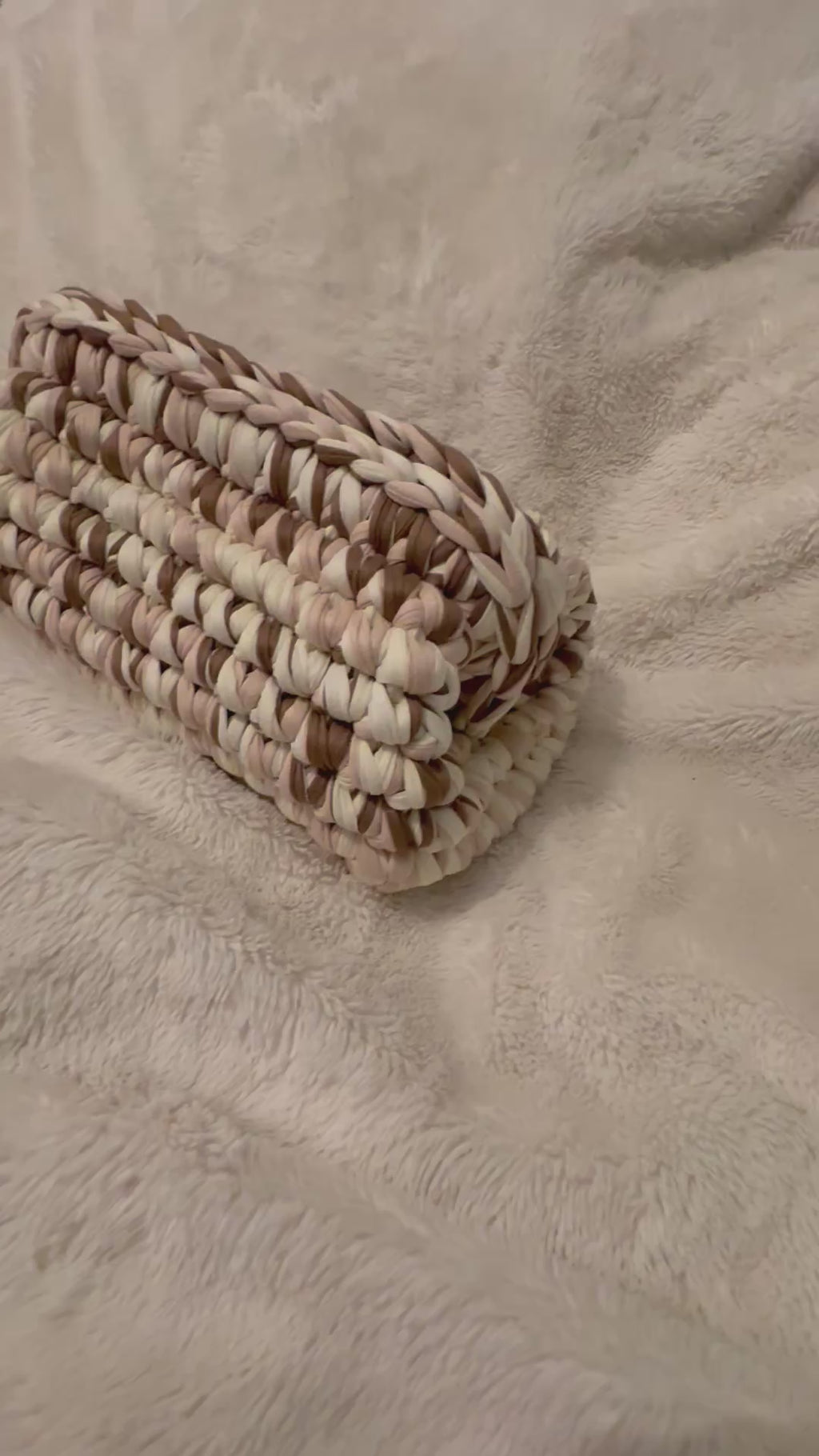Small Neutral Clutch Bag