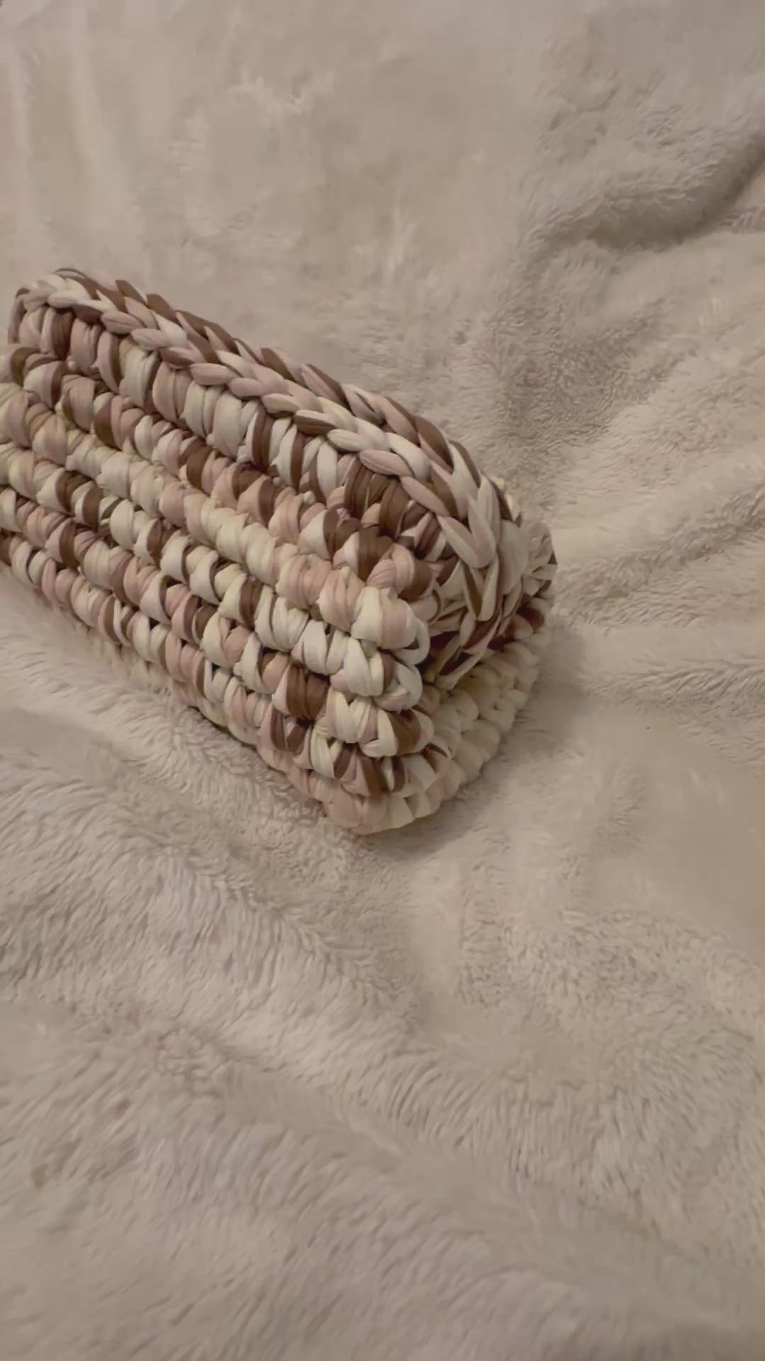 Small Neutral Clutch Bag